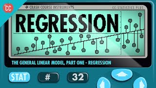 Regression Crash Course Statistics 32 [upl. by Dranyar]