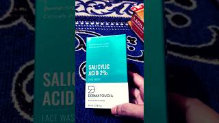 Dermatouch salicylic acid face wash shorts viralvideo dermatologically tested [upl. by Ashti]