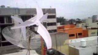 wind turbine  Modelo a escala funcional de generador eolico [upl. by Nomad]