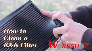 How to Clean a KampN Air Filter [upl. by Attezi9]