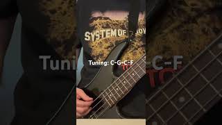 Deer Dance by System Of A Down bass cover [upl. by Thorn969]