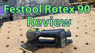 Review of the Festool Rotex RO 90 DX FEQ [upl. by Aylsworth667]