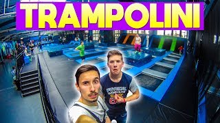 TRAMPOLINI A BUDAPEST  TRAMPOLINE PARK [upl. by Atterbury666]