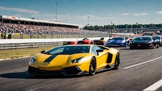 Lamborghinis FASTEST Drag Race EVER [upl. by Aerdnaz]