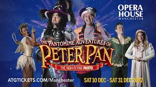 The Pantomime Adventures of Peter Pan  Jason Manford amp Ben Nickless  Manchester Opera House  2022 [upl. by Nella460]