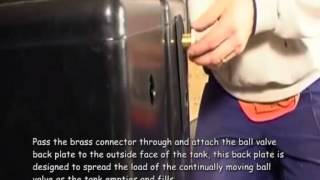 how to install a loft cold water tank 114 litre [upl. by Betthezul]