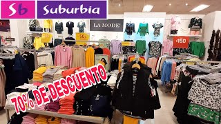 LIQUIDACIONES SUBURBIA OFERTAS AL 3×2 DESCUENTOS DEL 40 50 Y 70 EN ROPA [upl. by Isbella]