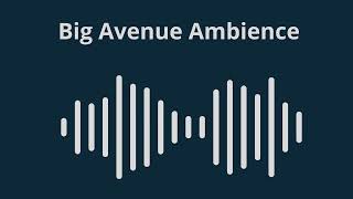 Big Avenue Ambience SFX [upl. by Nerek]