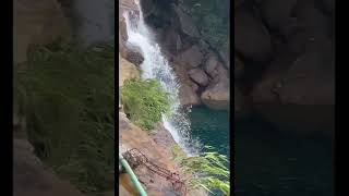 Vlog1 to a Beautiful waterfall West Jaintia hills ​YouTube youtubeinternationalspotlight [upl. by Denbrook]