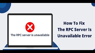 Fix RPC Server Unavailable Error in Active Directory  Rejoin Computer to Domain [upl. by An]