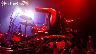 Scotty Fuller  Morbid Angel quotIquot Drum Cam live on the Decibel Magazine Tour 2019 [upl. by Gennifer]