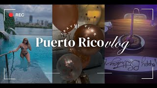 TRAVEL VLOG PUERTO RICO La Placita  OLV hotel  Helicopter Ride  Dinner at STK amp MORE [upl. by Novonod]