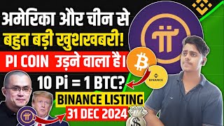 Pi Network update today  Pi Coin Lounch 10 Pi  1 BTC pinetworkpriceprediction pinetwork pikyc [upl. by Eillod]