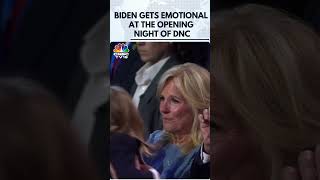 Joe Biden Gets Emotional On The First Night Of DNC  N18S  CNBC TV18 [upl. by Solis223]