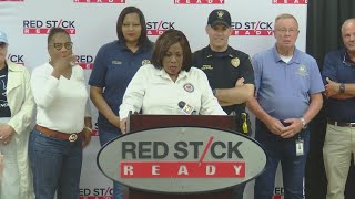 Baton Rouge mayor gives update after Francine brings heavy rain strong wind to Louisiana [upl. by Linkoski]