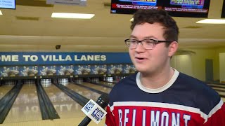 Bellmont senior bowler Chris McDonald Jr full interview 1292024 [upl. by Durham]