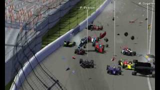 Indy 500 Rfactor [upl. by Inah]