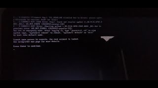 Cannot open access to console the root account is locked DebianLinux [upl. by Kurtzig]