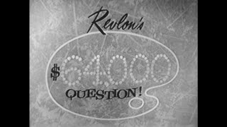 64000 Question Tuesday September 25 1956 CBS [upl. by Eimaraj]