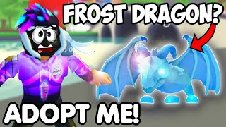 Gifting Frost Dragon❄️ Valuable Pets To Viewers Live In Adopt Me [upl. by Dorion]