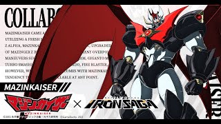 Mazinkaiser X Iron Saga Collaboration Official Trailer [upl. by Jovitta]