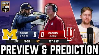 Michigan vs Indiana Preview amp Prediction 2024 [upl. by Fiorenze]