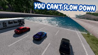 Water BOOSTER 280 kmh without the ability to slow down  BeamNGdrive [upl. by Caruso888]