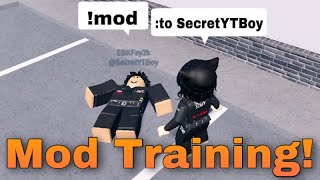 First Day as a Server Mod I Passed Their Training  Liberty County ERLC Roblox [upl. by Gove]