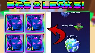 ✨🌟BUBBLE GUM SIMULATOR 2 LEAKSNEW PETS AND MORE [upl. by Aikehs848]