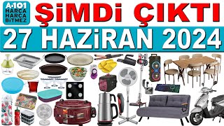 A101 27 HAZİRAN 2024  MOBİLYA KİTAPLIK  A101 ÇEYİZLİK VE MUTFAK GEREÇLERİ  A101 AKTÜEL [upl. by Tearle]