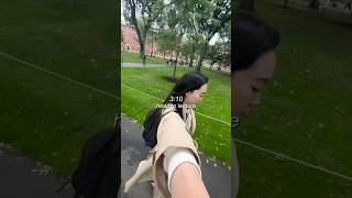 630am harvard morning routine 🫶 vlog morningroutine dayinmylife harvard college collegelife [upl. by Nerb494]