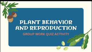 How Plant starts reproduction quiz igcse biology [upl. by Aicrop403]