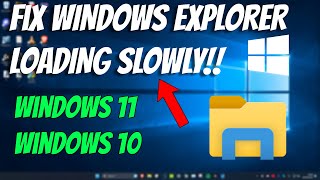 How To Fix File Explorer Slow Folder Loading Problems [upl. by Anilam]