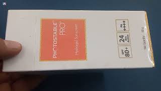 PHOTOSTABLE PRO Hydragel Sunscreen  PHOTOSTABLE PRO Hydragel Sunscreen Uses Benefits Review Hindi [upl. by Leboff122]