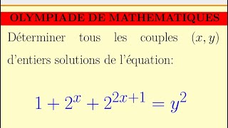 Maths Olympiadesolympiade baccalauréat arithmétique france maths perfect olympiad [upl. by Arraes882]