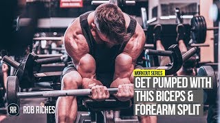 SUPERSET Biceps amp Forearms Routine [upl. by Ecinerev98]