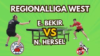 💯🏓Unerbitterliche Offensive von beiden Spielern EBekir2165TTR  NHersel2191TTR [upl. by Pauly]