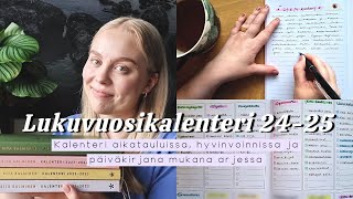 KALENTERI 2425  HYVINVOINTIA JA PÄIVÄKIRJAMERKINTÖJÄ 📗🧡 [upl. by Kape450]