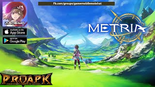 METRIA Gameplay Android  iOS Official Launch [upl. by Ydnam]