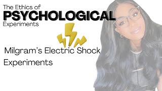 The Ethics of Milgram’s Electric Shock Experiment  Psychology  EttienneMurphy [upl. by Erihppas741]