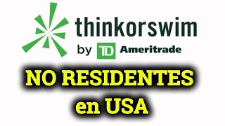 ¿Cómo ABRIR cuenta en THINKORSWIM ▷ Tiempo real  ACCIONES ETFs OPCIONES FUTUROS [upl. by Jeanine325]