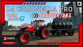 🔴La Coronella Pro🔴 We are back  Some Farming with Coble 73 Gaming  Farming Simulator 22 [upl. by Lalitta]