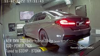 BMW G30 545e hybrid model 2022  630 POWER PACK tuned to 630HP870NM  Powered by ASD PERFORMANCE [upl. by Sapphire]