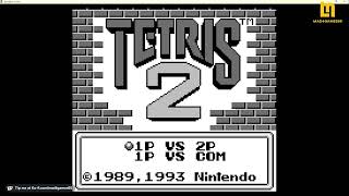 Retro Gaming  Tetris 2  Gameboy [upl. by Ynnam]