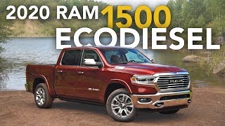 2020 Ram 1500 EcoDiesel Review  First Drive [upl. by Born]