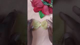 Manking of 🥰cute sa bow vala💖 hair pin 😍diy youtube💝 short video ❤️ [upl. by Ahsienom616]