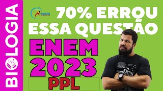 ENEM 2023 PPL  A incapacidade de perceber certas cores é denominada daltonismo Um tipo raro é c [upl. by Materi]