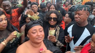 Nana Ama Mcbrown STORMS amp BLOWS Money On Her Sister Matilda Asare At Her Mothers Funeral [upl. by Ayihsa493]