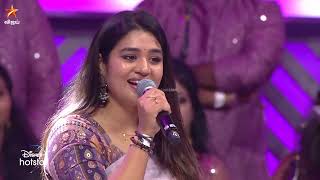 Valaiyosai Song Performance by Makapa amp Srinisha 😍 [upl. by Ellerad]