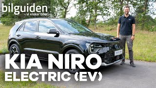 Kia Niro EV Ny og forbedret elbil  bilguiden tester [upl. by Assirak]